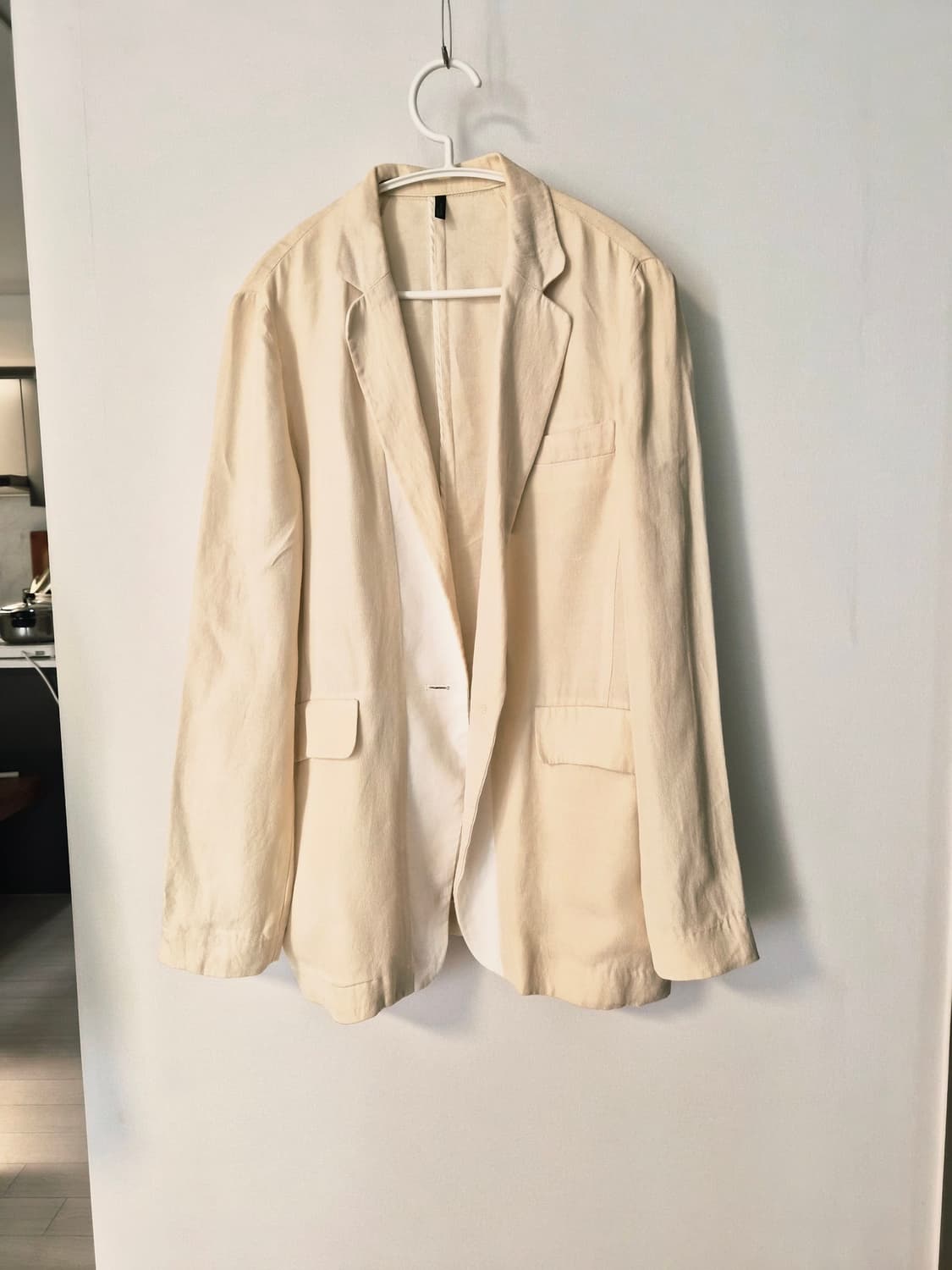 [STILE BENETTON] 베네통 정품 린넨 혼방 여름 자켓 판매합니 상품이미지1