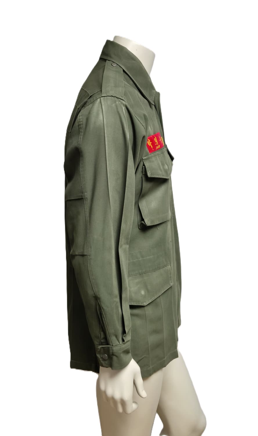 해병대 구형 민무늬 야전상의 전투복 상의 자켓 (L) 상품이미지3