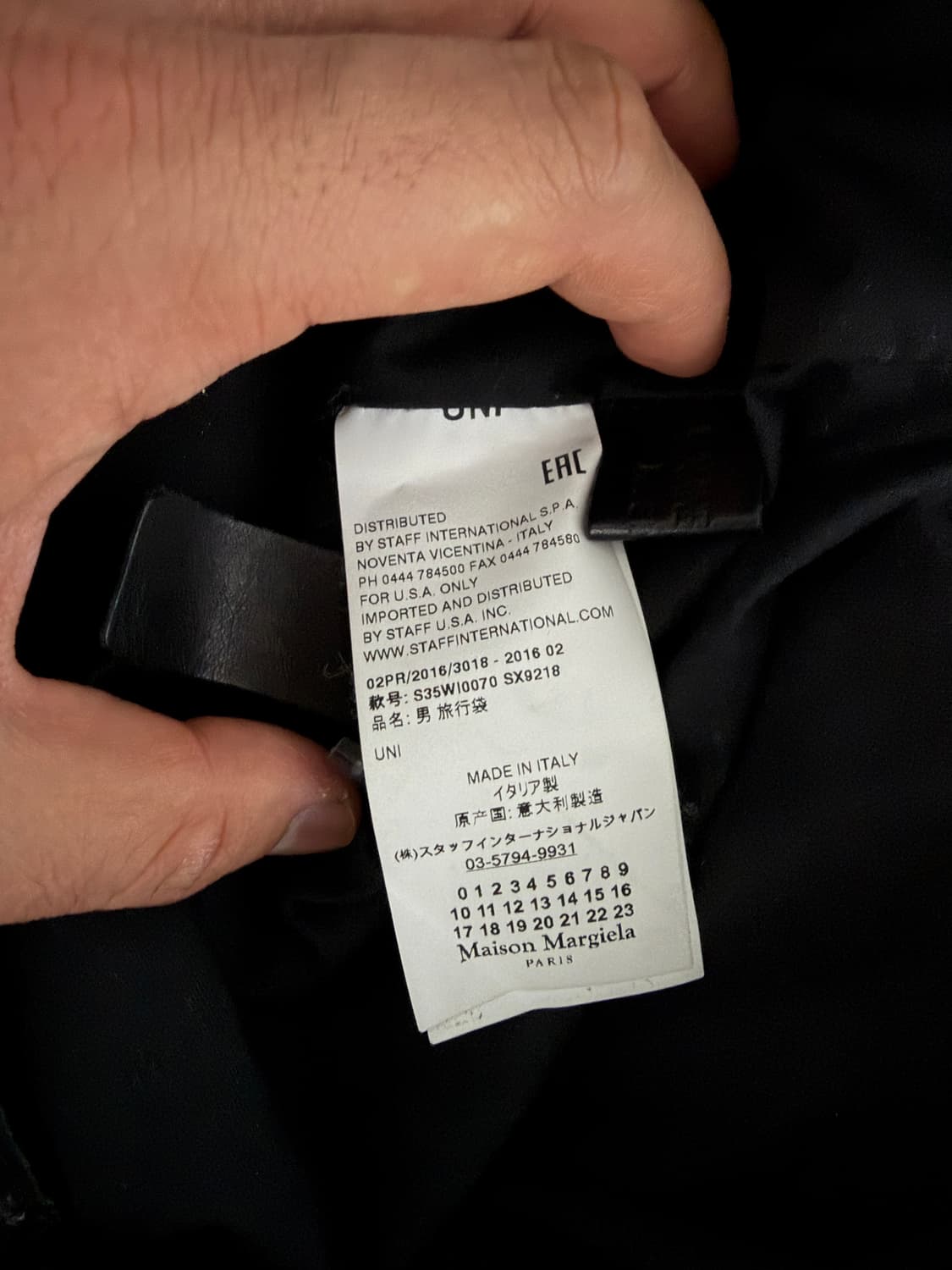 마르지엘라 보스턴백 상품이미지2