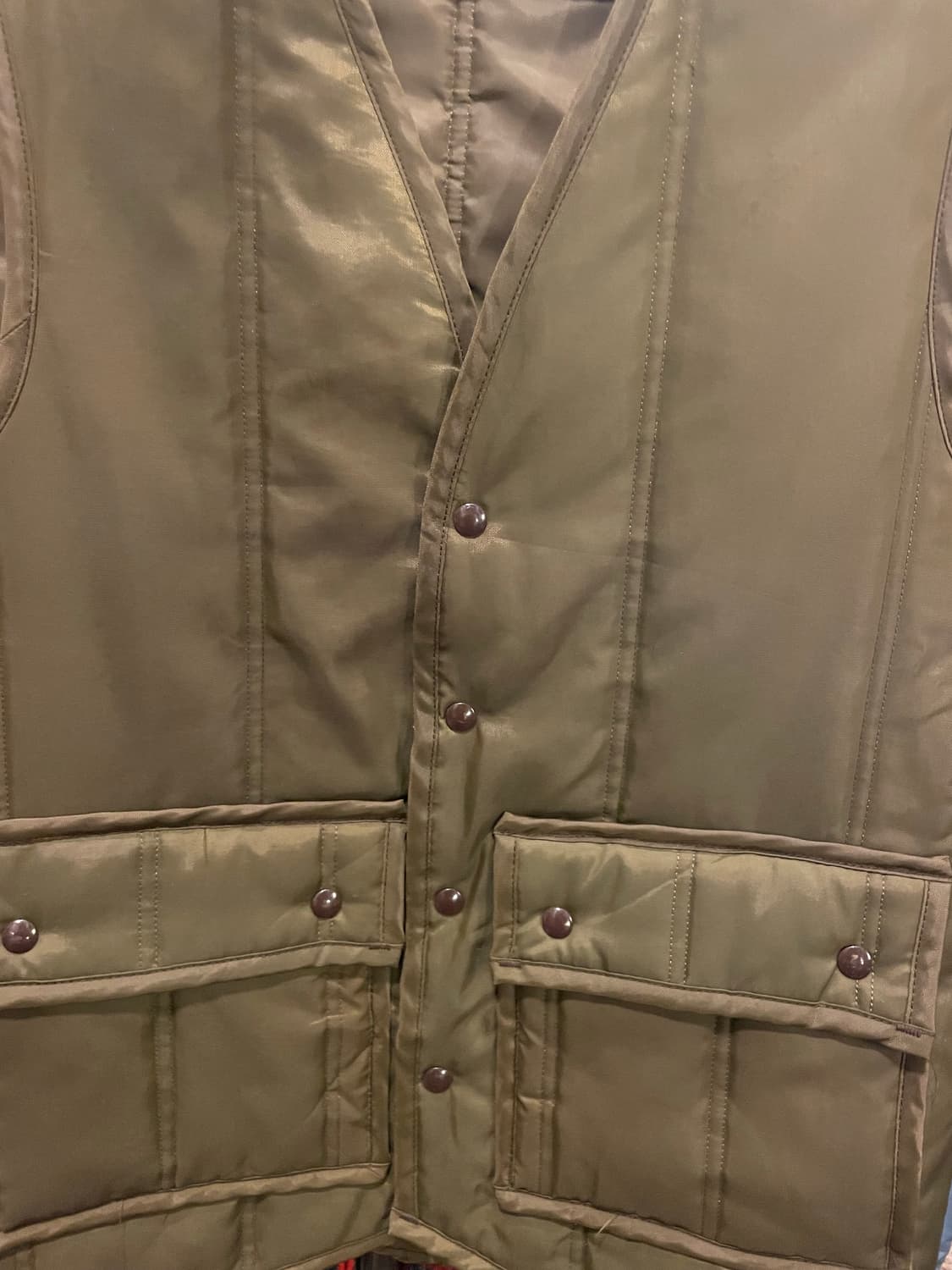 1980~90s Vintage Riverside Vest USA 상품이미지4