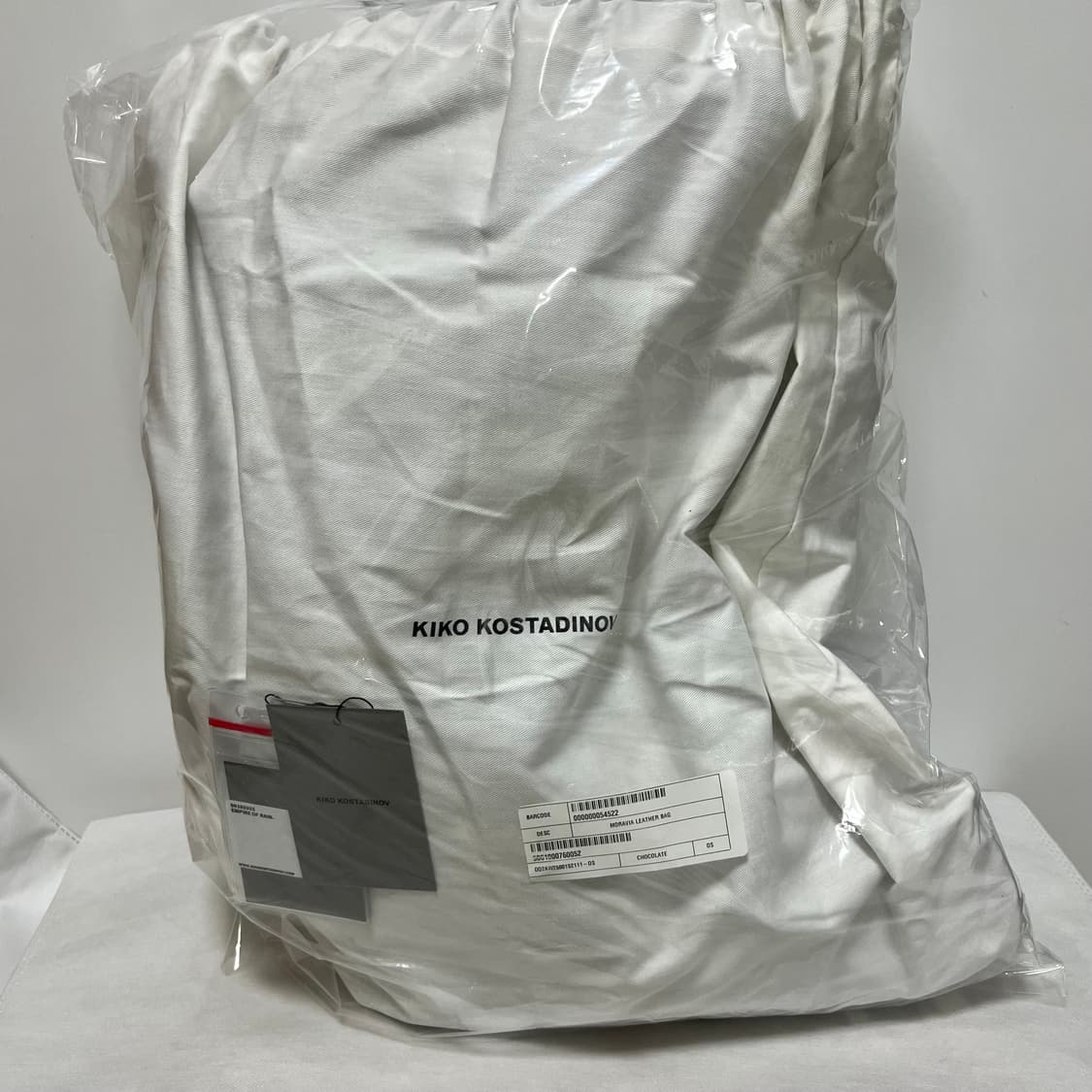 키코 코스타디노브 25fw MORAVIA 레더 백/초콜렛 상품이미지7