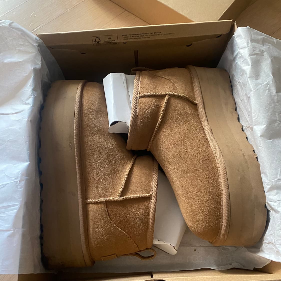 Ugg 어그 울트라 미니 플랫폼 체스넛 7사이즈 상품이미지2