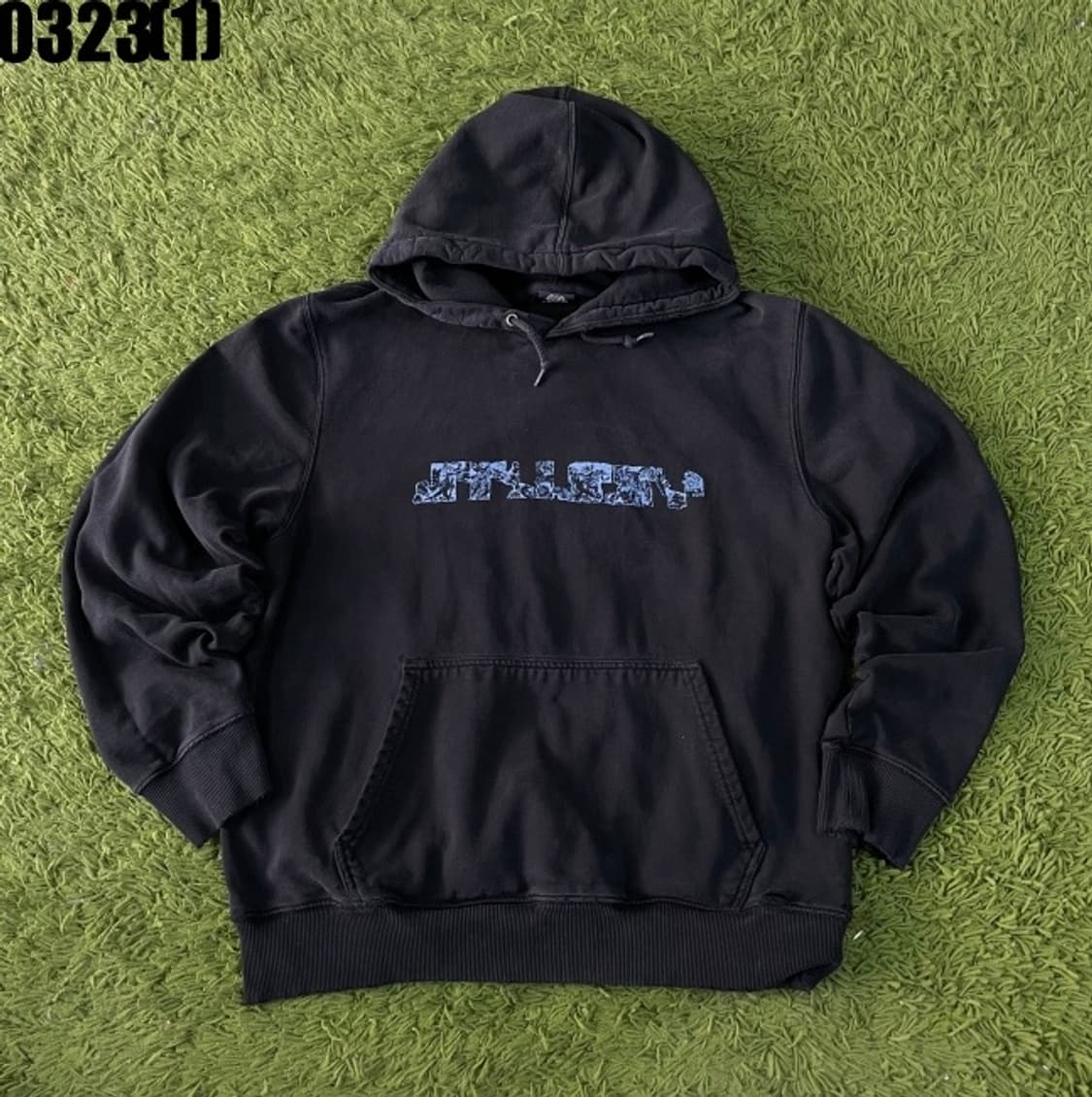 스투시 후드티 블랙 검정 라지 상품이미지1