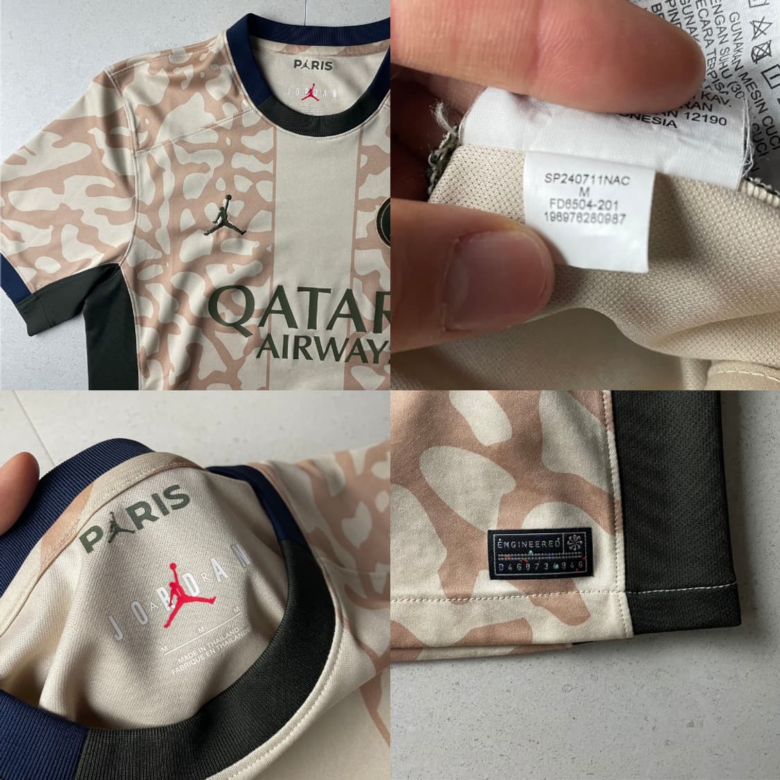 PSG 조던 유니폼 상품이미지3