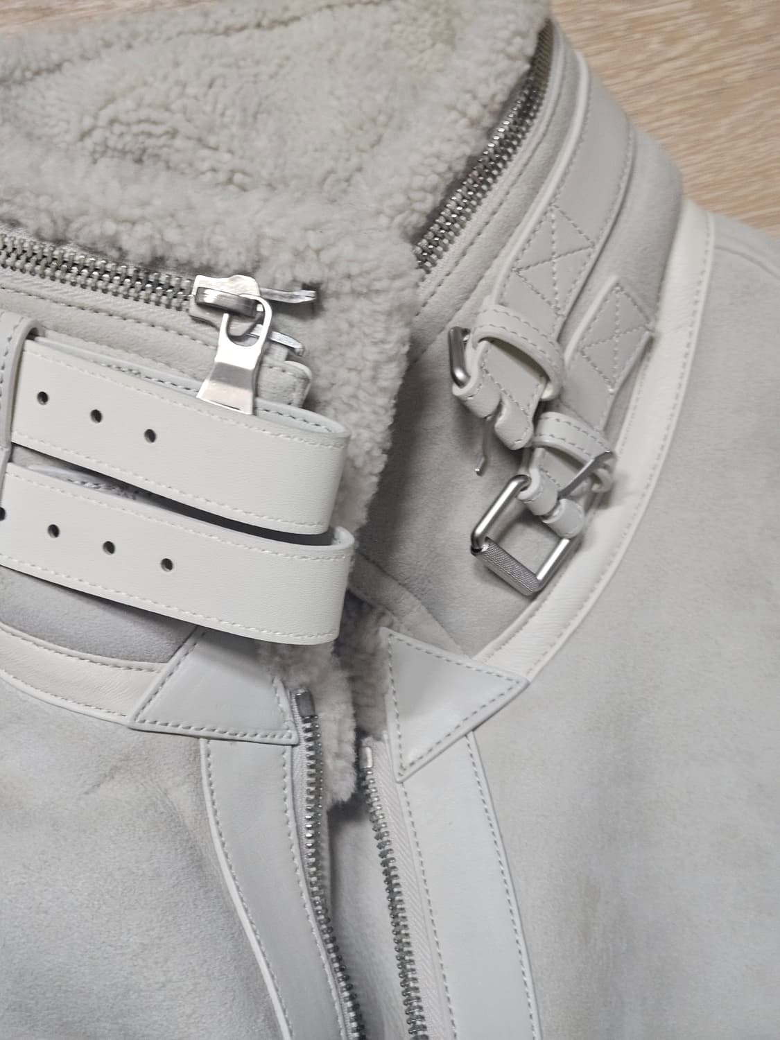 지오송지오 양가죽 무스탕 105 상품이미지4