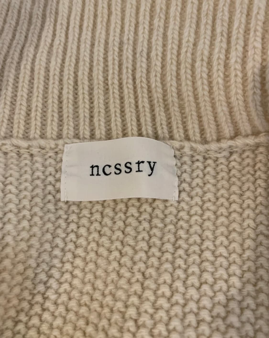 ncssry 네세서리 집업가디건 상품이미지3