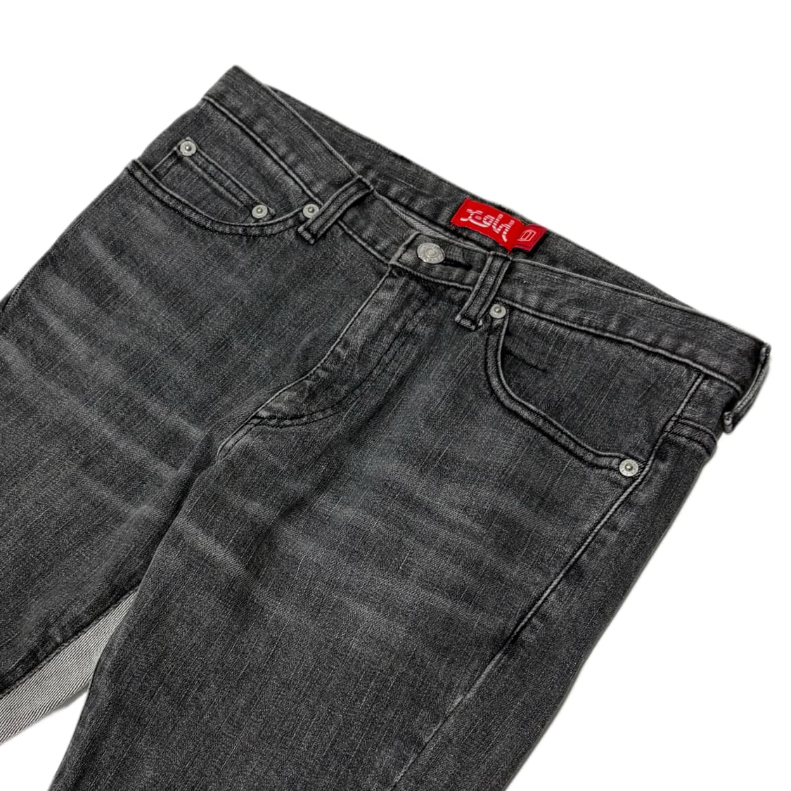 X-girl black and gray jeans  상품이미지3