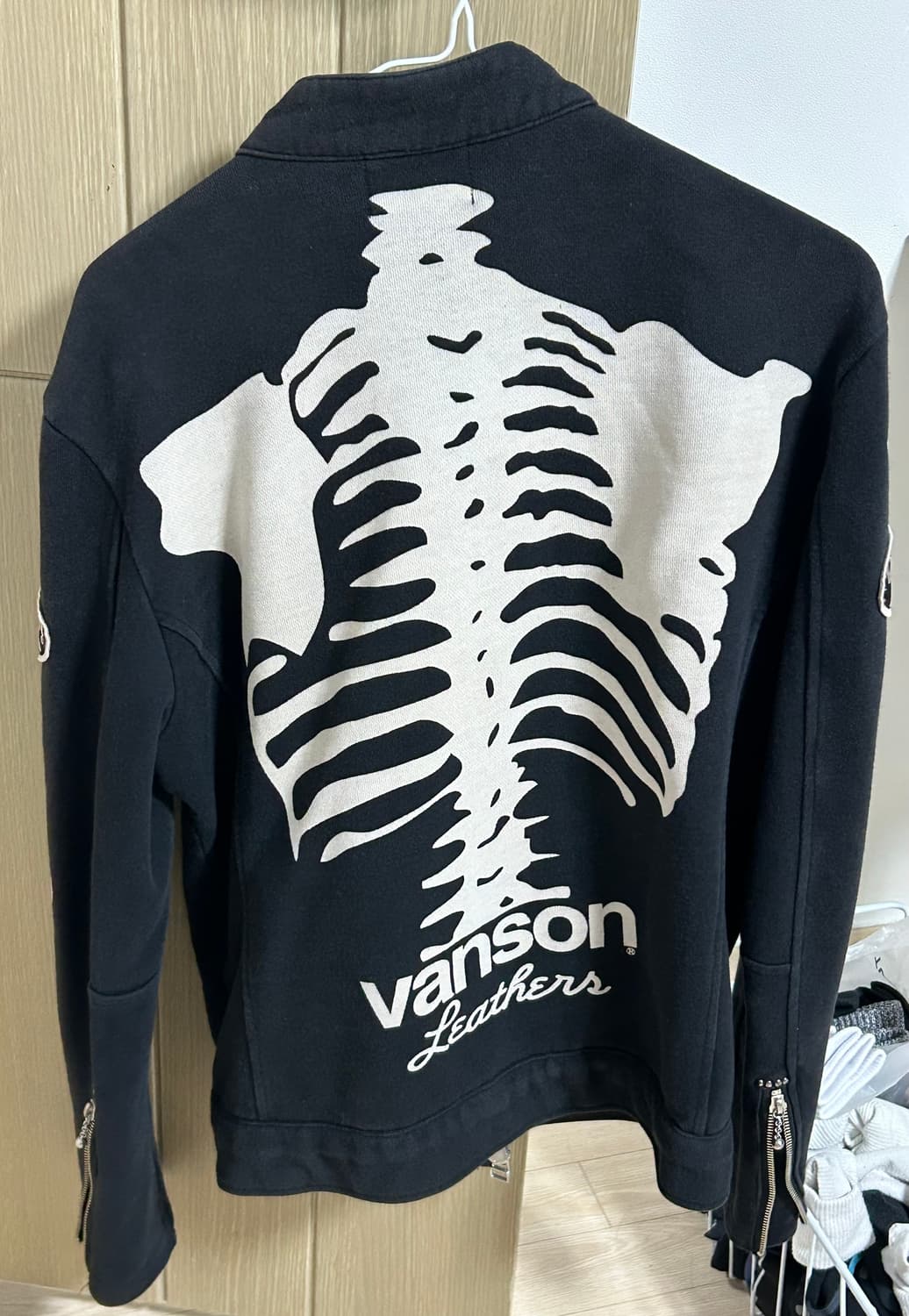 밴슨 스켈레톤 자켓 M사이즈 상품이미지2