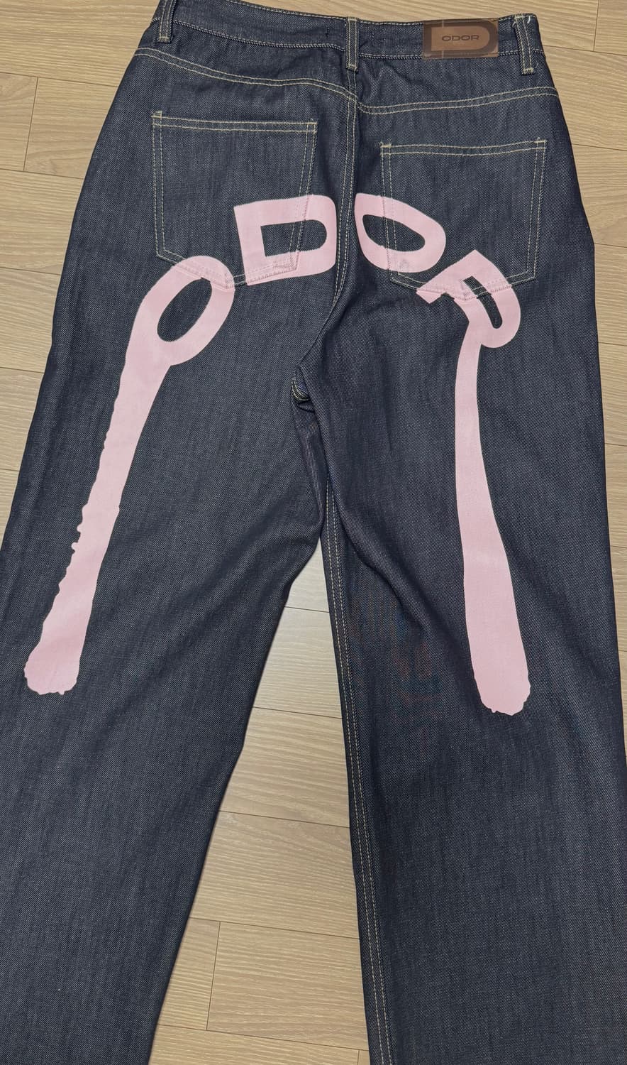 오도어 로고드랍팬츠 상품이미지3