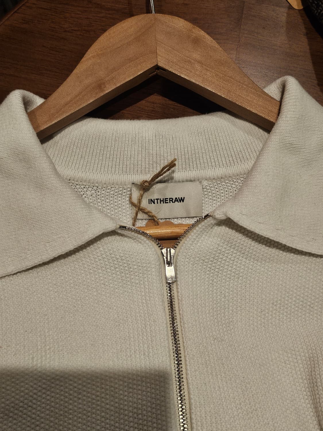 인더로우 와플 하프집업 L사이즈 상품이미지2