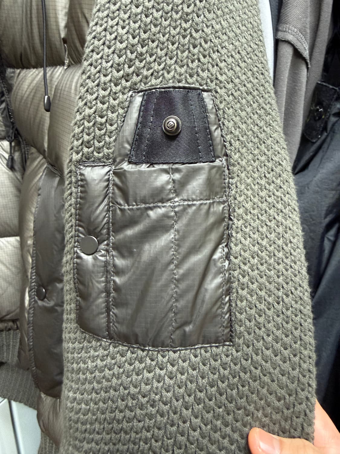 [100] 시리즈 니트 하이브리드 아우터 상품이미지4