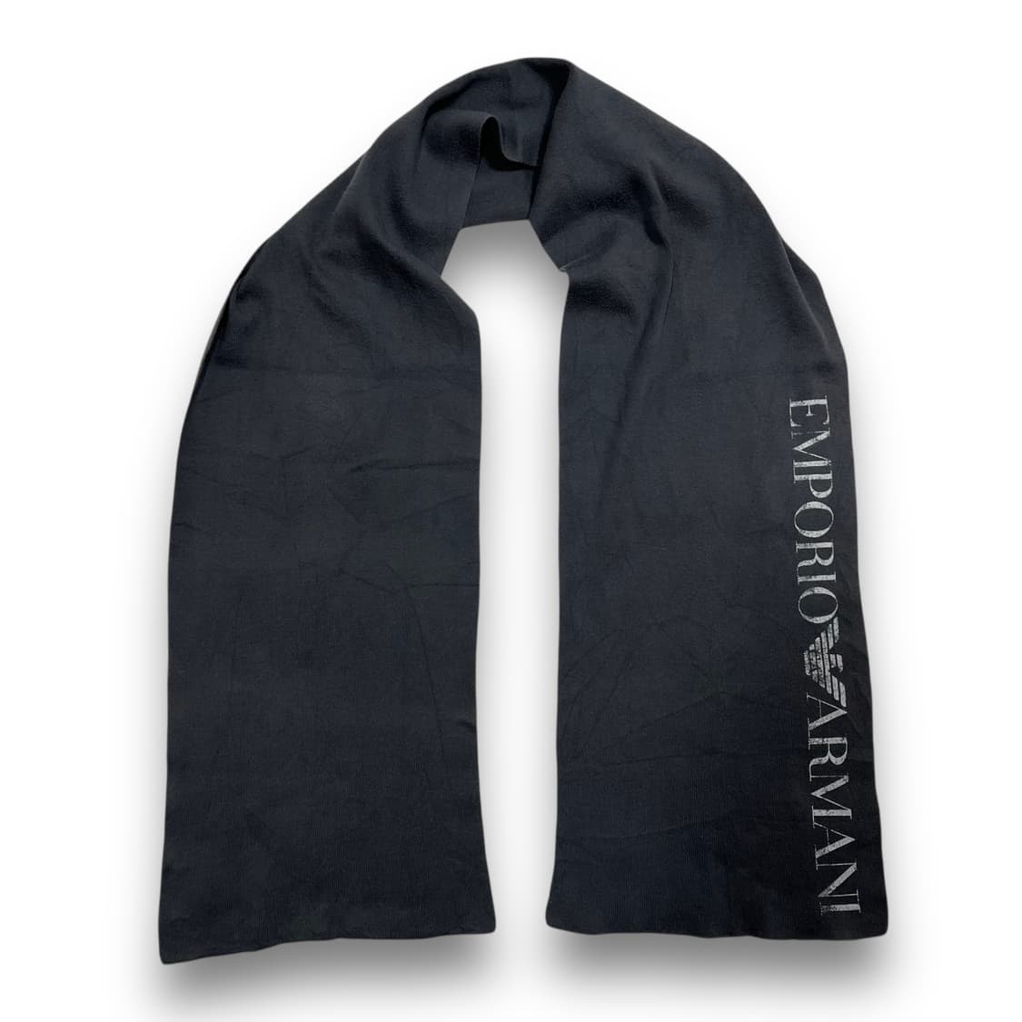 엠포리오 아르마니 로고 코튼 빈티지 머플러 상품이미지4