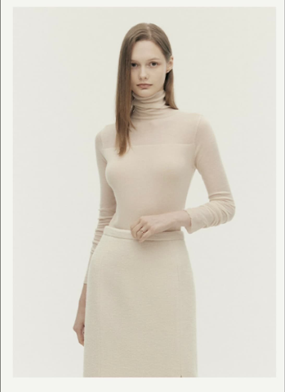 시에 sie 올리비아 블록 터틀넥 상품이미지3