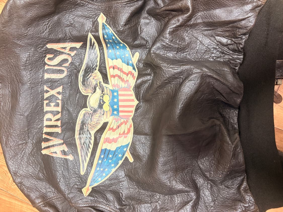 아비랙스 가죽자켓 상품이미지2