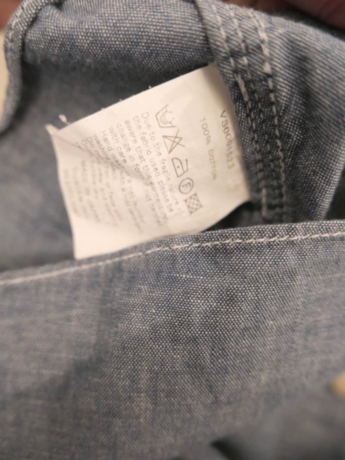 비즈빔 데님 셔츠 상품이미지7