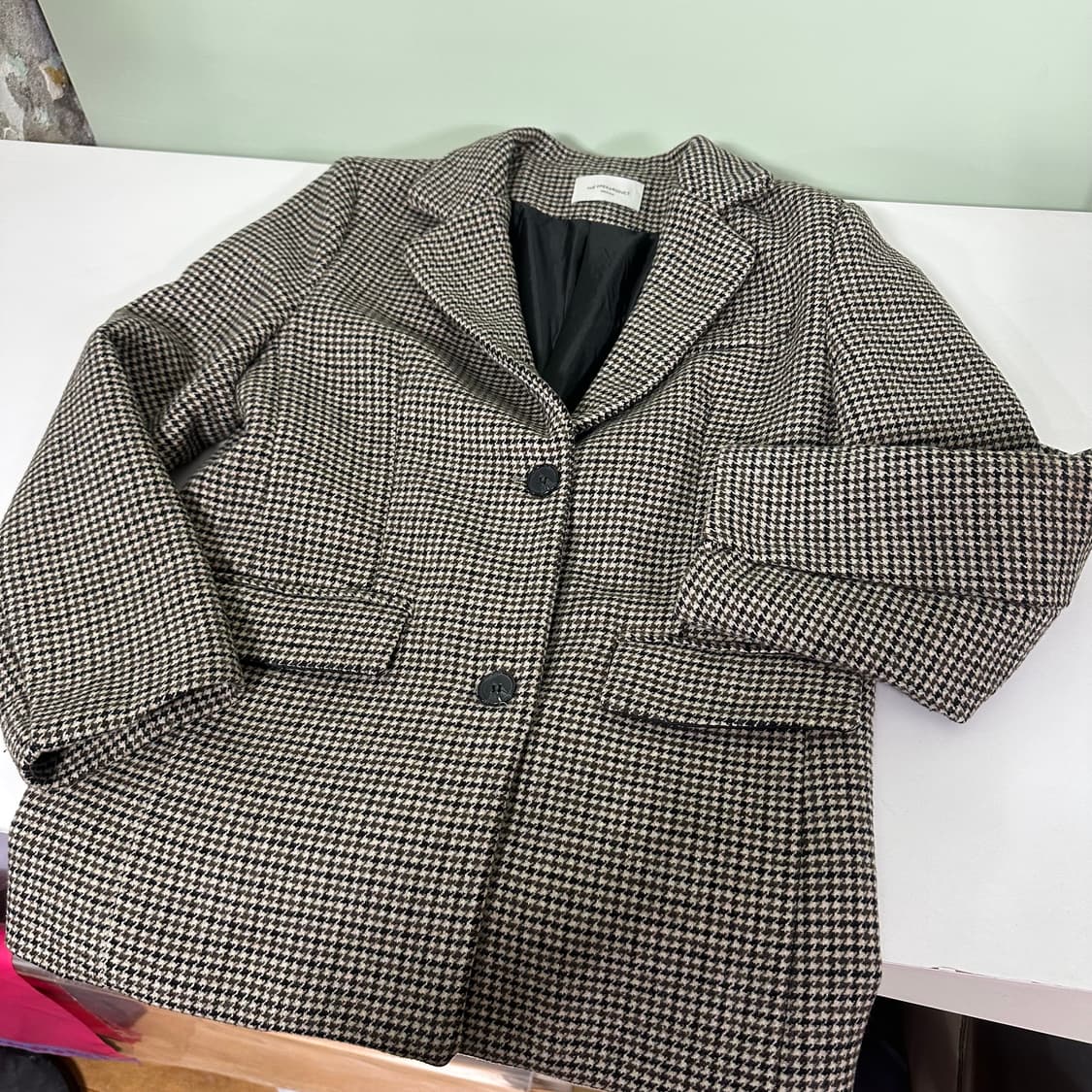 우먼M-L 더오픈프로덕트 하운드투스 블레이저 상품이미지1