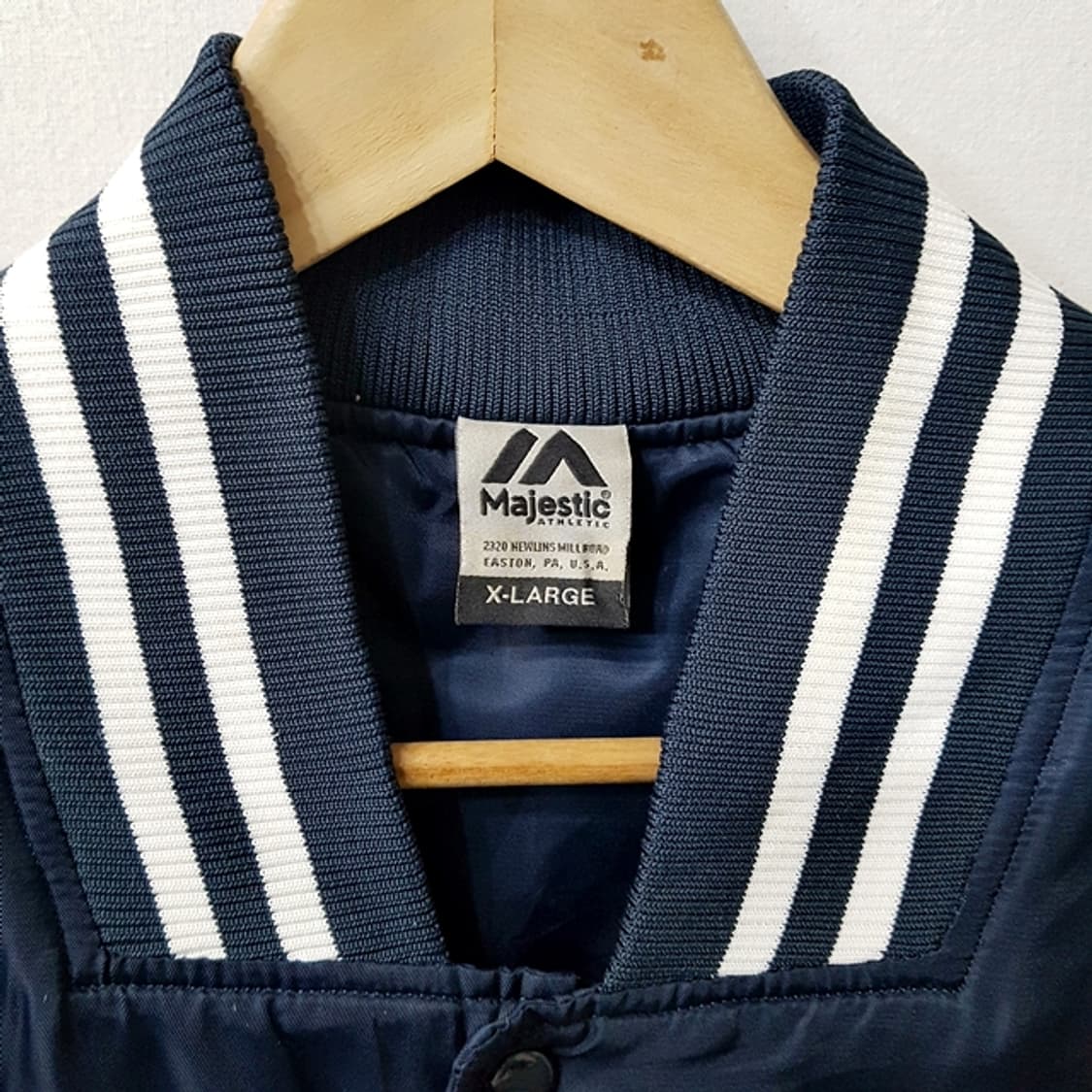 Majestic 뉴욕 양키즈 슬림패딩 점퍼 네이비 상품이미지6