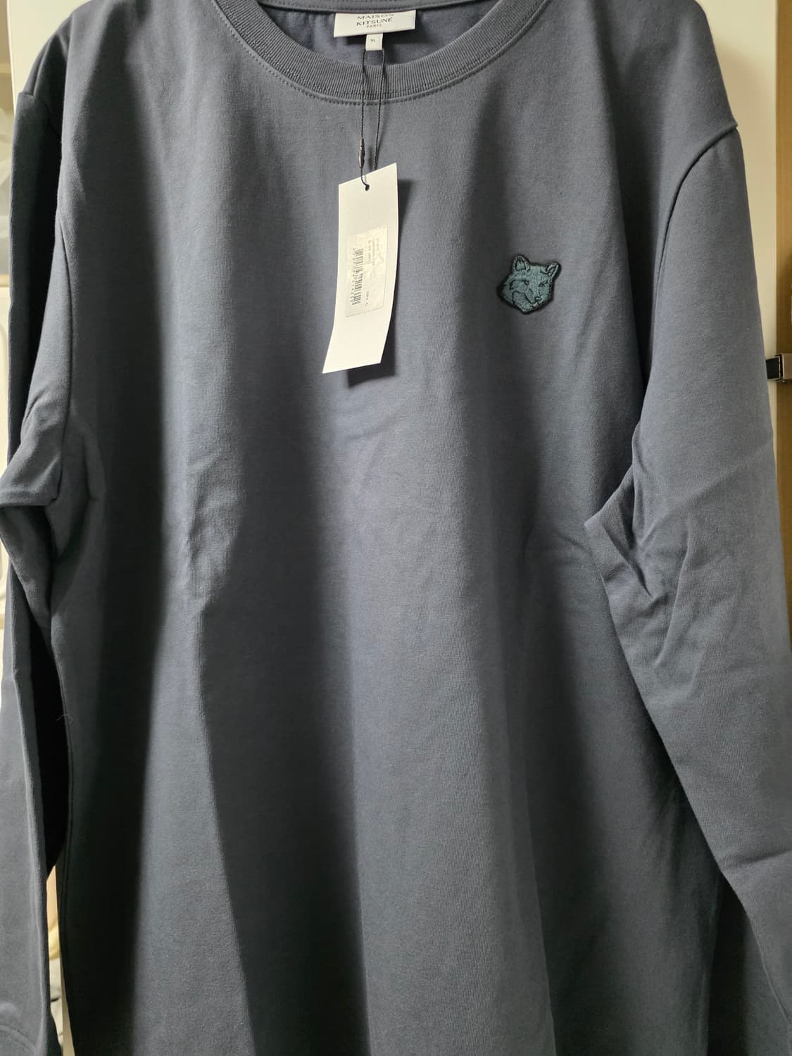 메종키츠네 폭스헤드 긴팔 티셔츠 상품이미지1