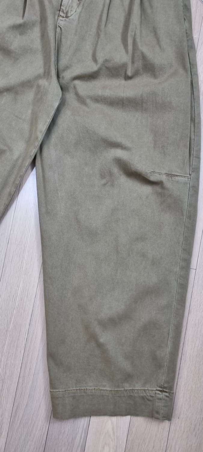 RIPEN 피그먼트 하프 밴딩 와이드 팬츠 L _ 남성 상품이미지5