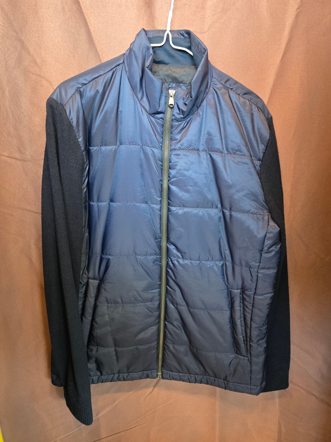 JDX니트배색 경량패딩 상품이미지2