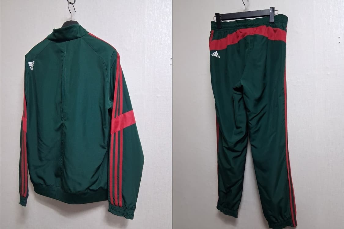 아디다스 ACM 1899 그린색 트랙점퍼 팬츠 상하세트 새옷상태 일본수입 상품이미지4