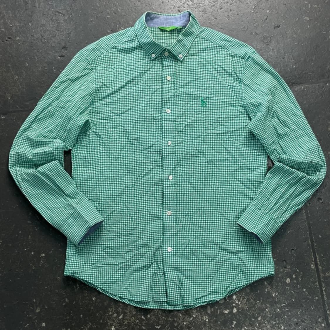 105 헤지스 골프 린넨 셔츠 상품이미지1