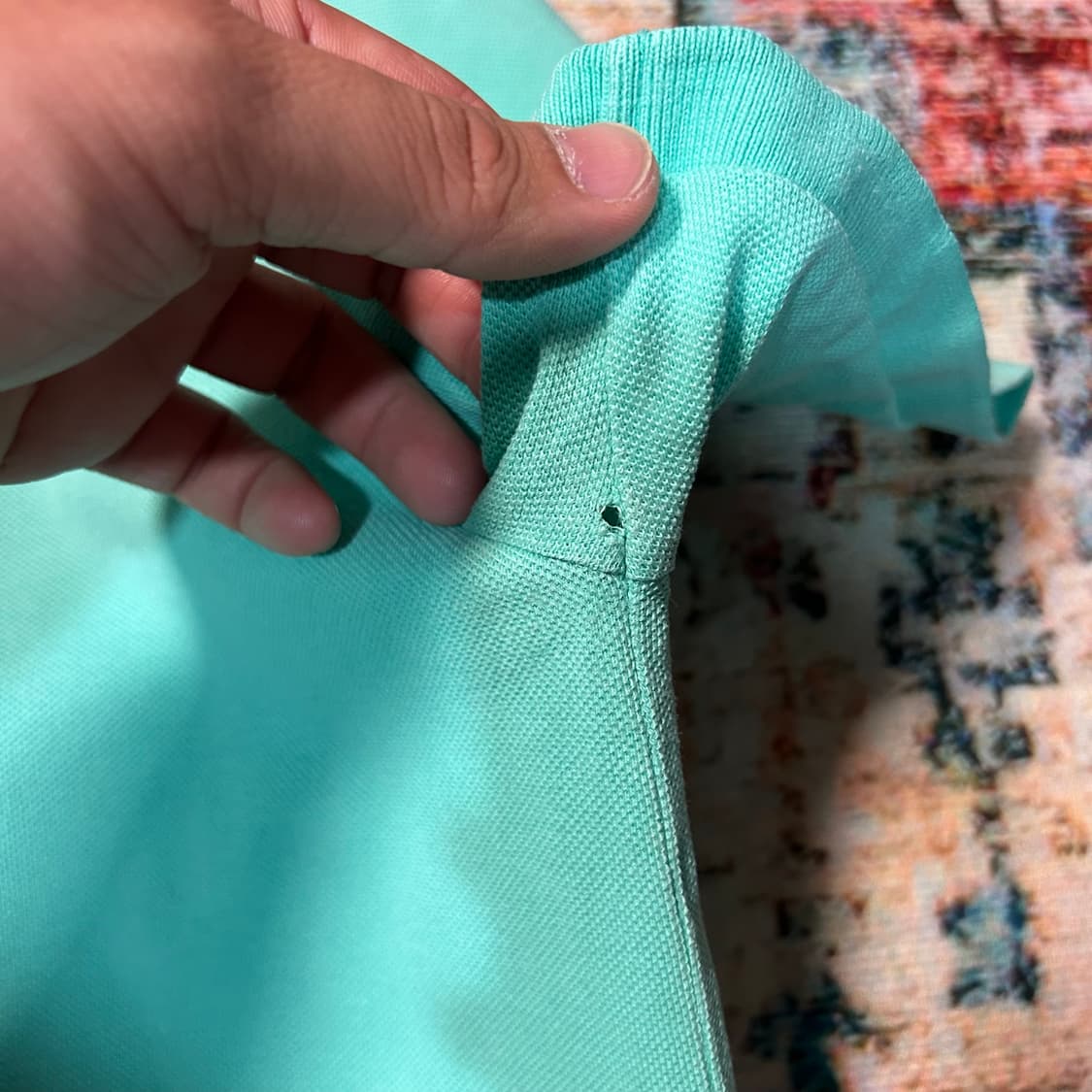 [L] 폴로 랄프로렌 에메랄드 포니 로고 카라 반팔 상품이미지6