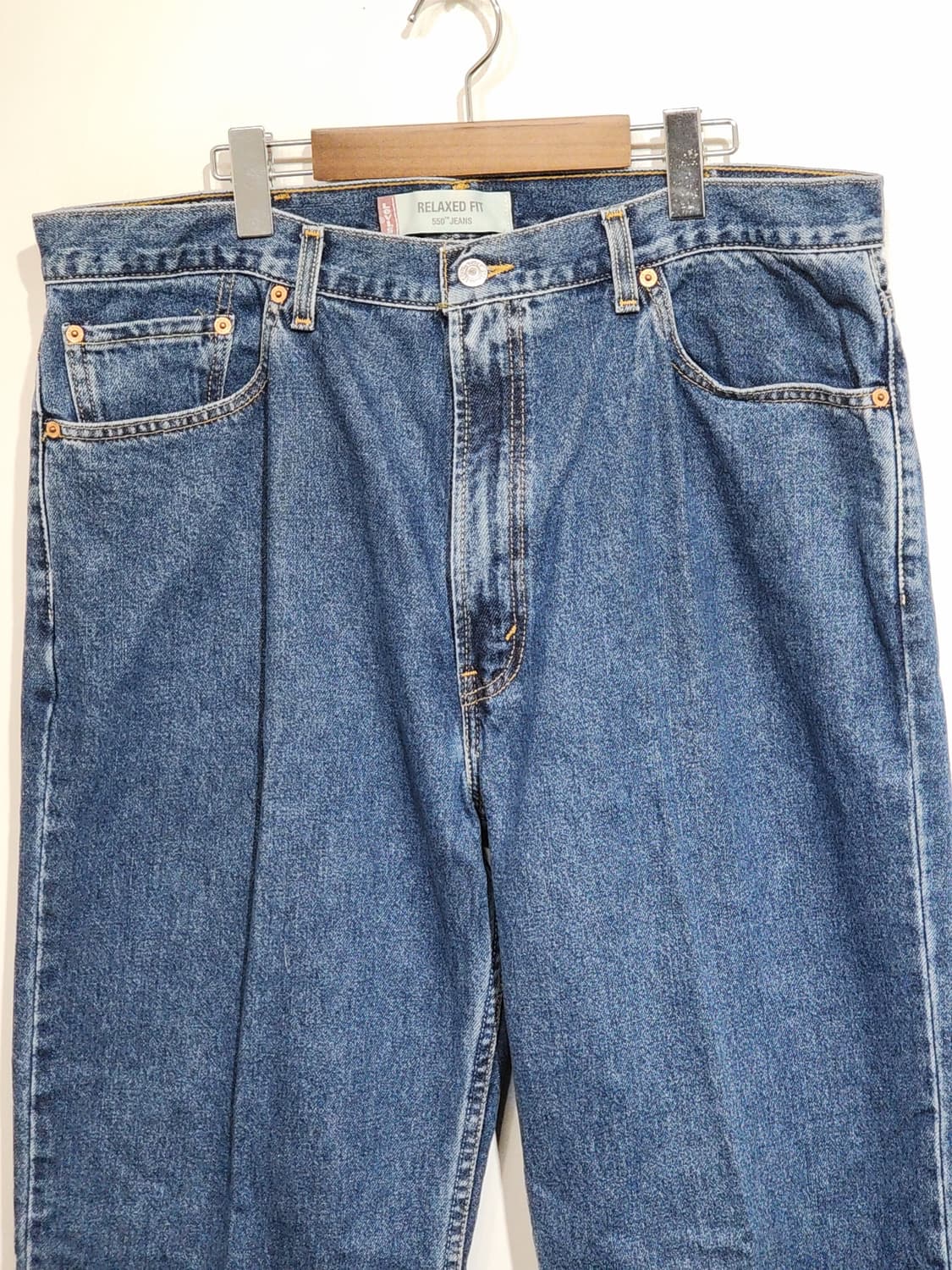 (40) 리바이스 550 청바지 중청 빅사이즈 데님팬츠  상품이미지2