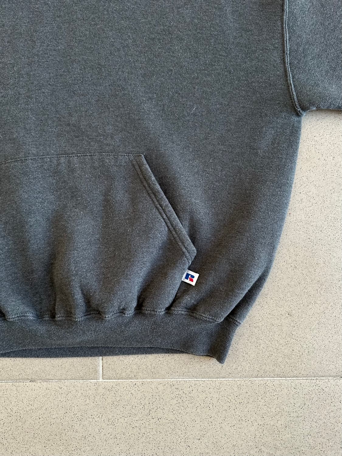 90s 빈티지 러셀 후드 다크그레이 L 상품이미지3