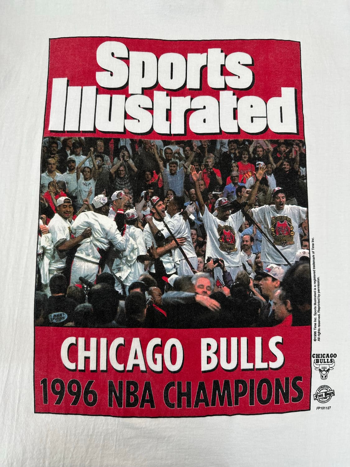 1996년 NBA 챔피언 시카고 불스 실버마운틴 스포츠웨어 조던 로드맨 상품이미지5