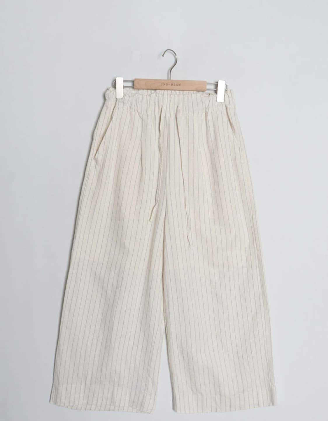 NAVY Stripe Wide Pant (28) 상품이미지1