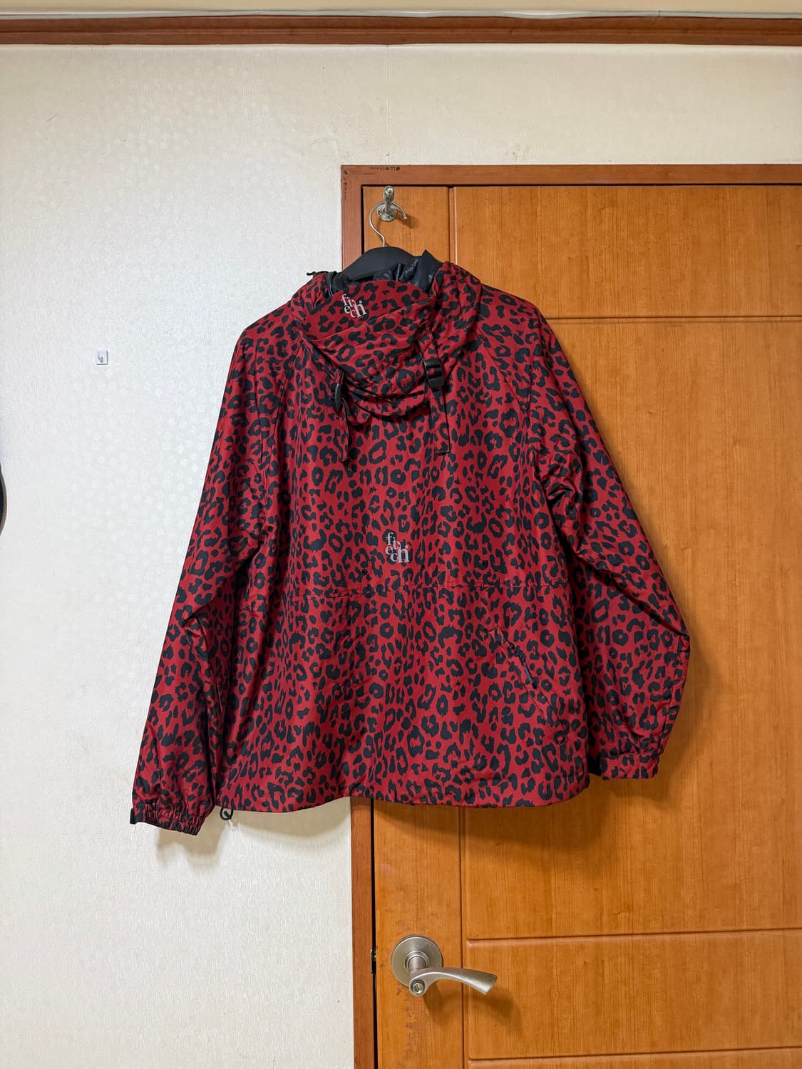 fetch 페치 레오파드 바람막이 자켓 (M) 상품이미지5