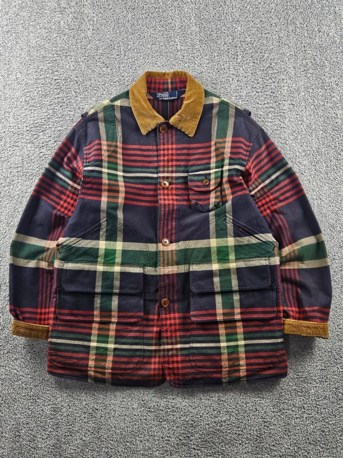 90's 폴로랄프로렌 체크 모호크 헌팅 자켓 ( M ) / 11070 상품이미지1