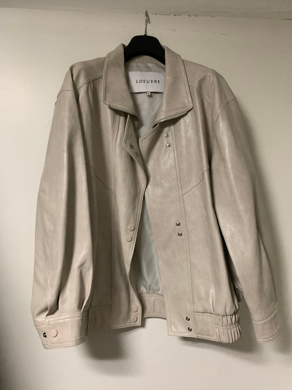 루에브르 가죽자켓  상품이미지4