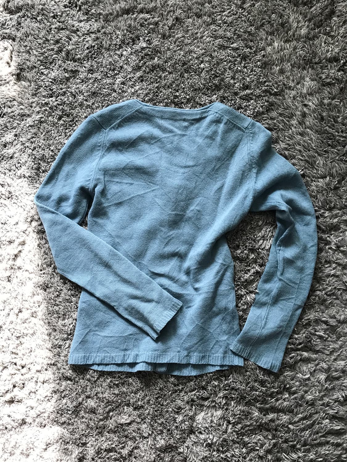 빈티지 블루 가디건 상품이미지2