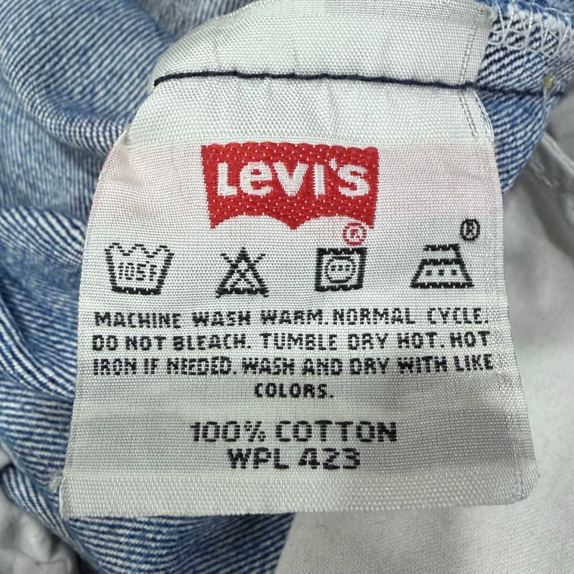 90s 리바이스 501 스트레이트 중청 데님 (32)   상품이미지6