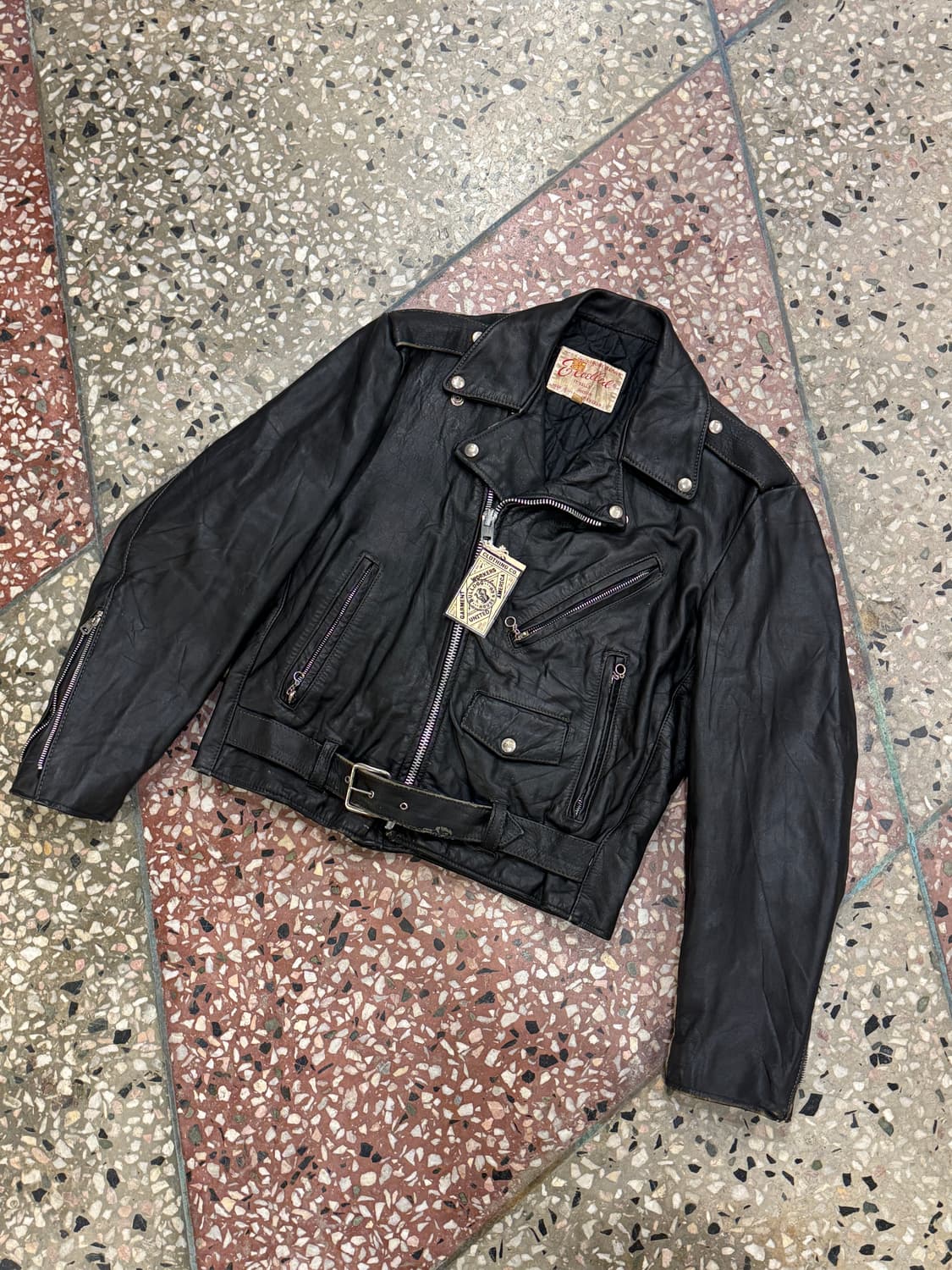 70s Excelled 더블 라이더자켓 (42) 상품이미지2