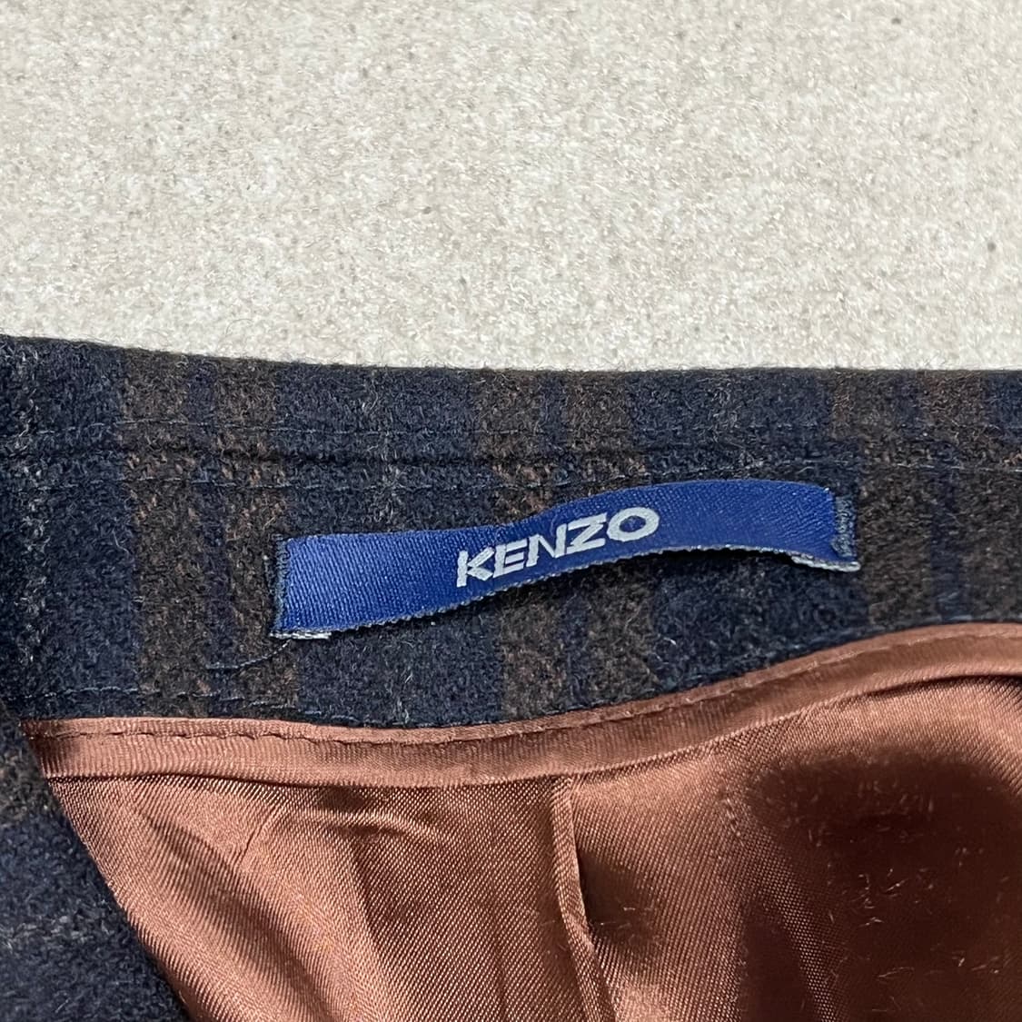 겐조 스트라이프 울코트 s09620 상품이미지7