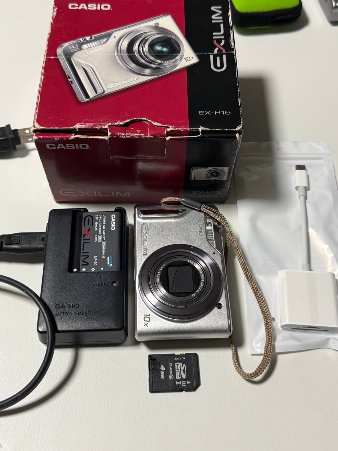 풀박 빈티지 디카 츄 디카 카시오 엑슬림 EX-H15 작례o 상품이미지5