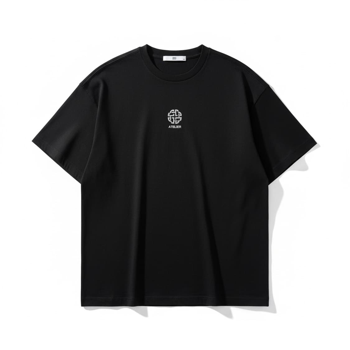 ZIO SONGZIO 아담 창조 반팔 티셔츠 블랙 100 상품이미지1