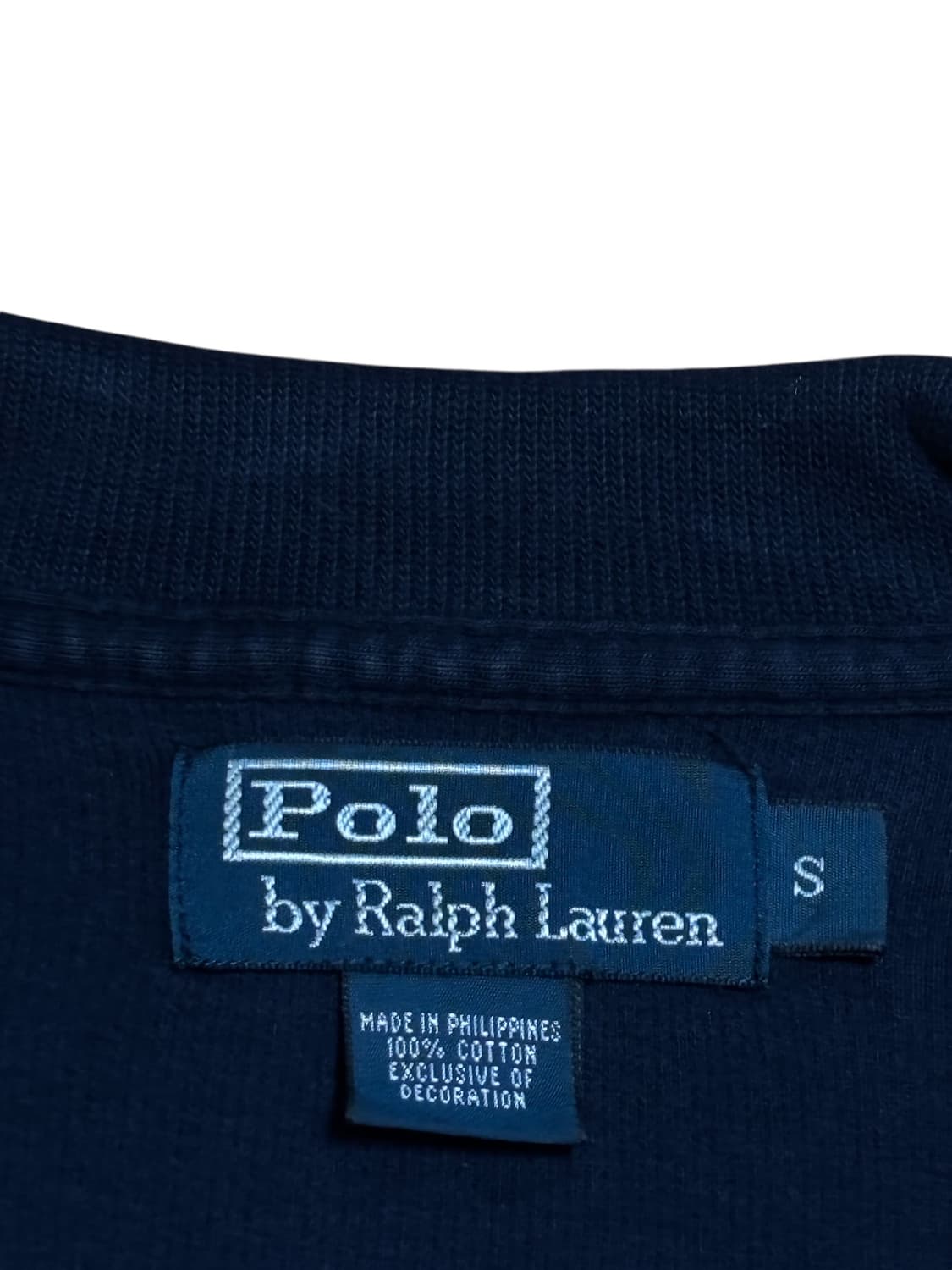 폴로 랄프로렌 네이비 니트 집업 상품이미지4