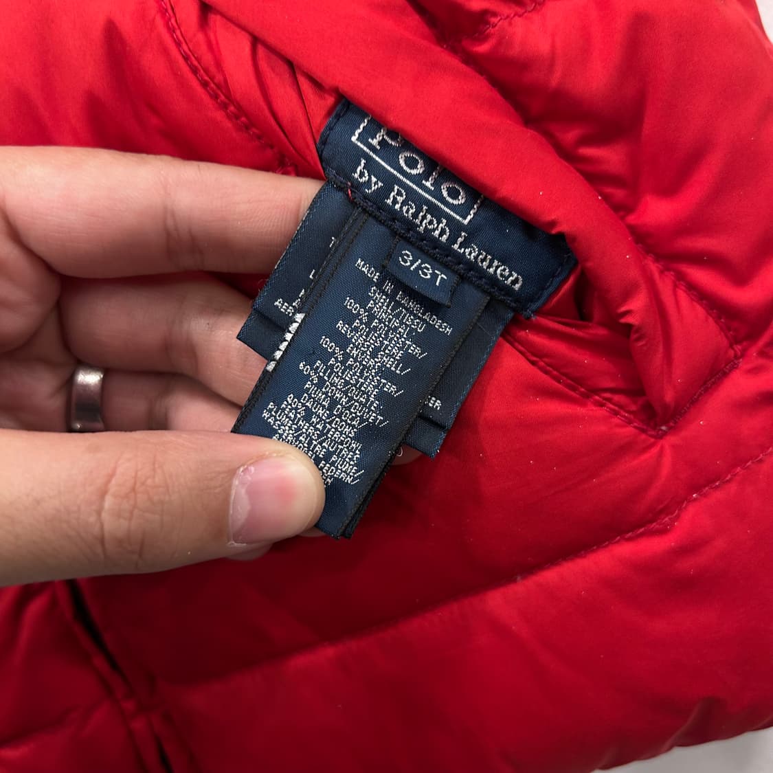 폴로 랄프로렌 키즈 스몰포니 리버시블 덕다운 패딩조끼 상품이미지4