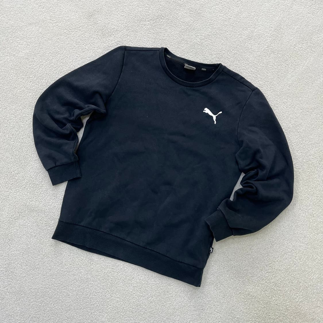 M 푸마 기모 스몰로고 맨투맨 0401M 상품이미지1