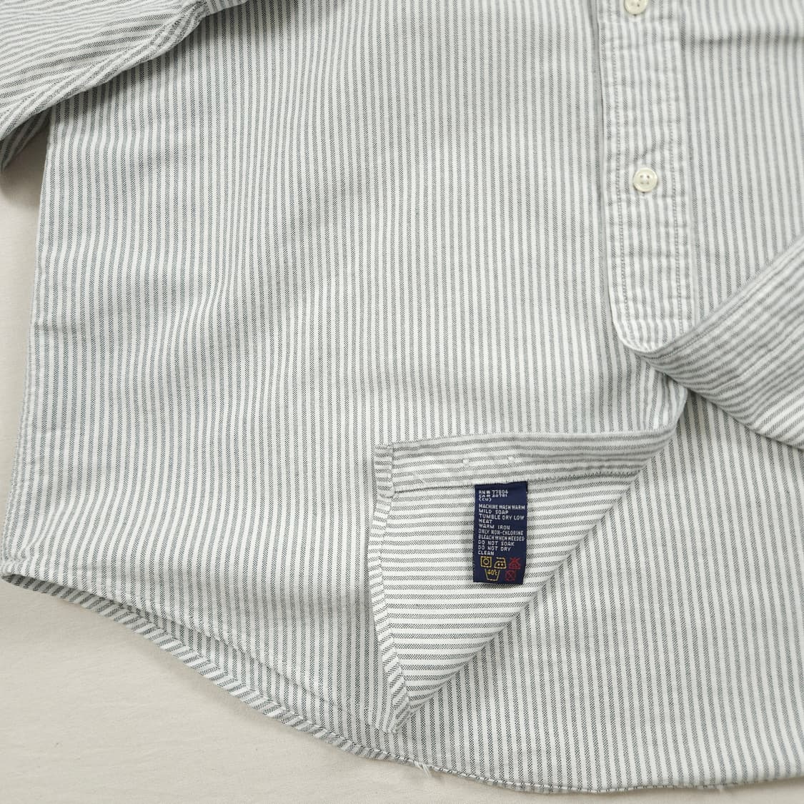 L(100) 타미 힐피거 옥스포드 스트라이프셔츠 상품이미지5