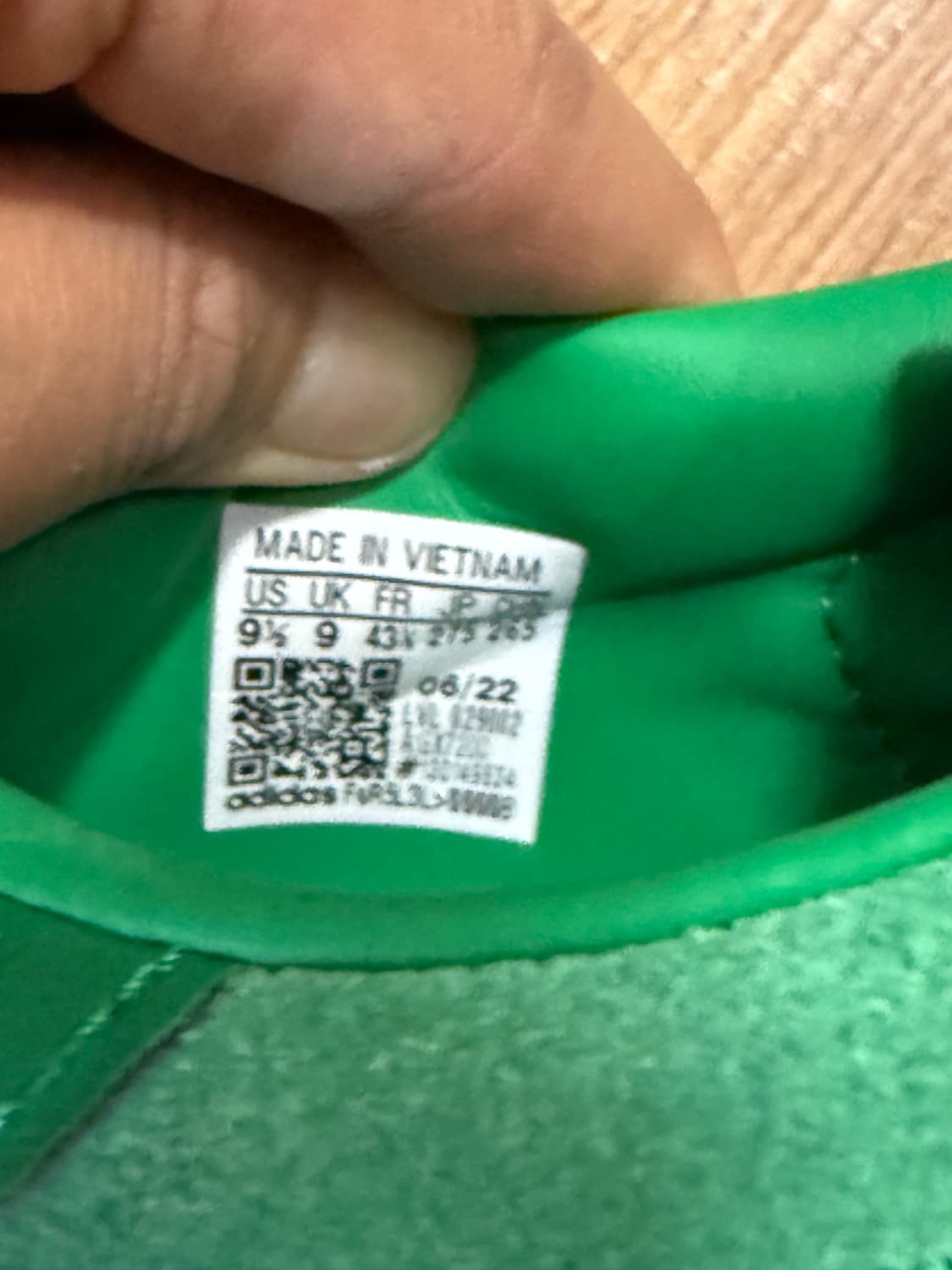 아디다스 가젤 프레시 그린 275 상품이미지2