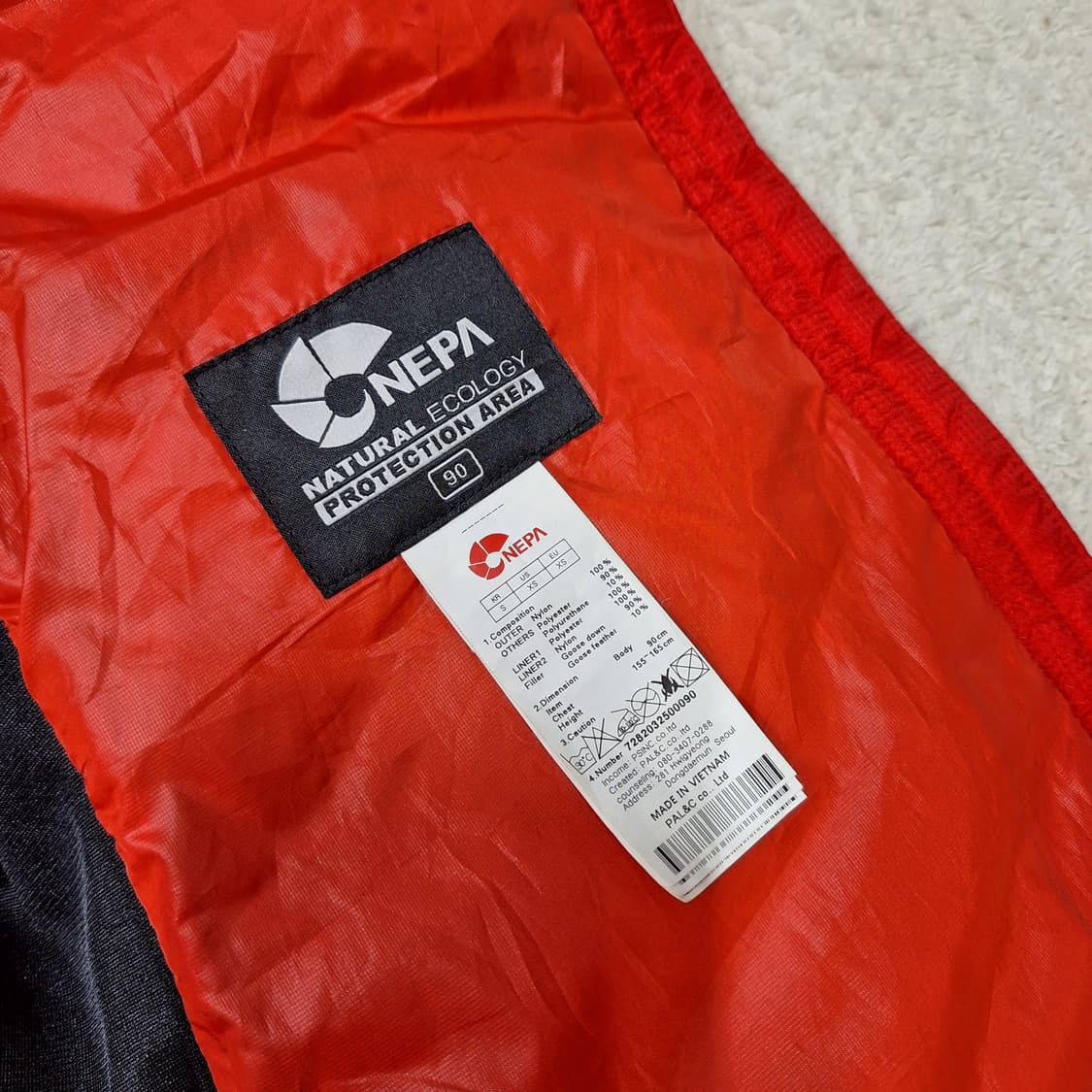 네파 구스다운90 상품이미지3