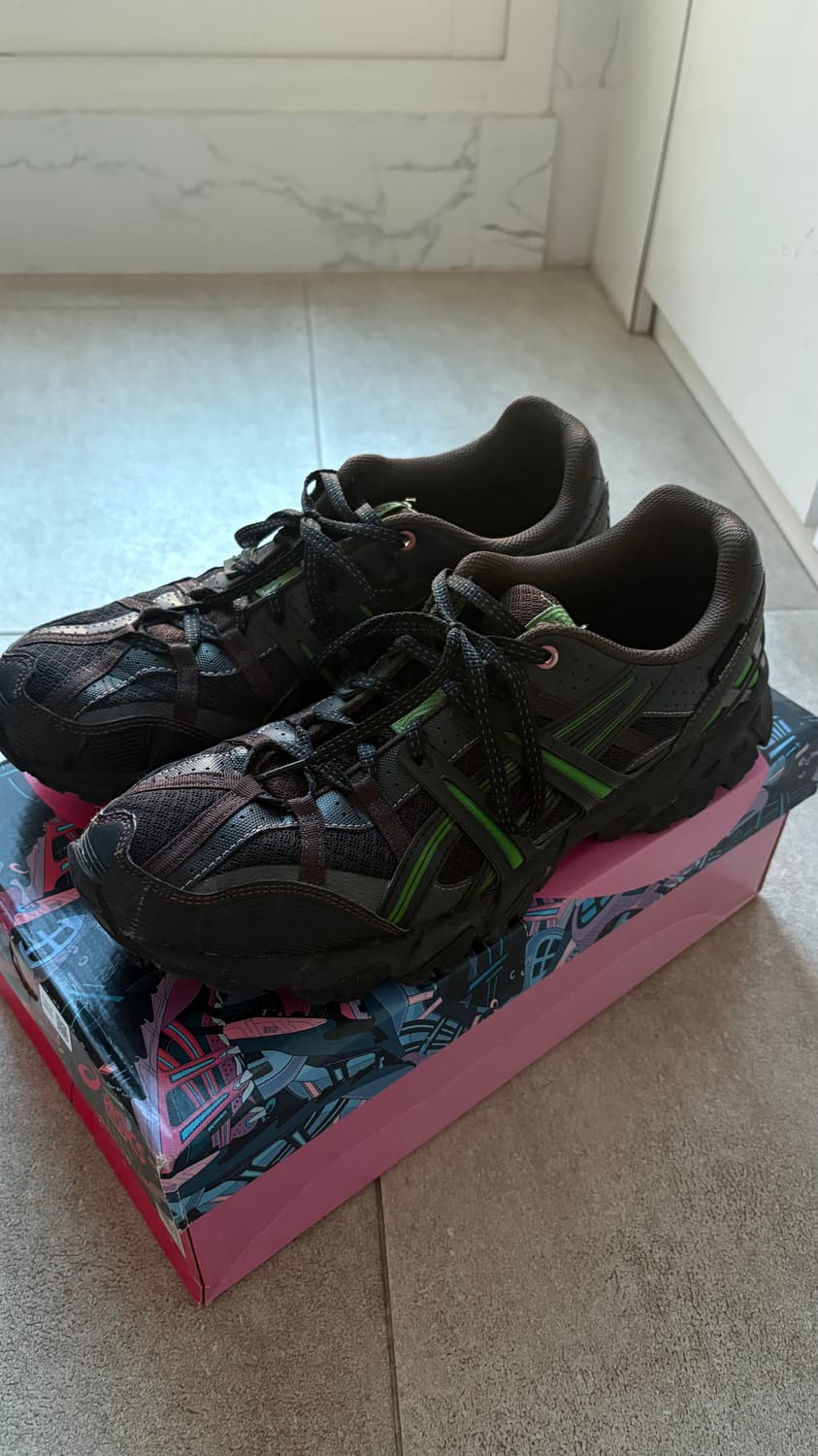 아식스 x 앤더슨벨 젤 소노마 15-50 블랙 그린 상품이미지2