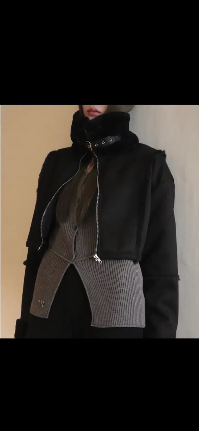 티유알이 오브이 크롭무스탕 상품이미지3