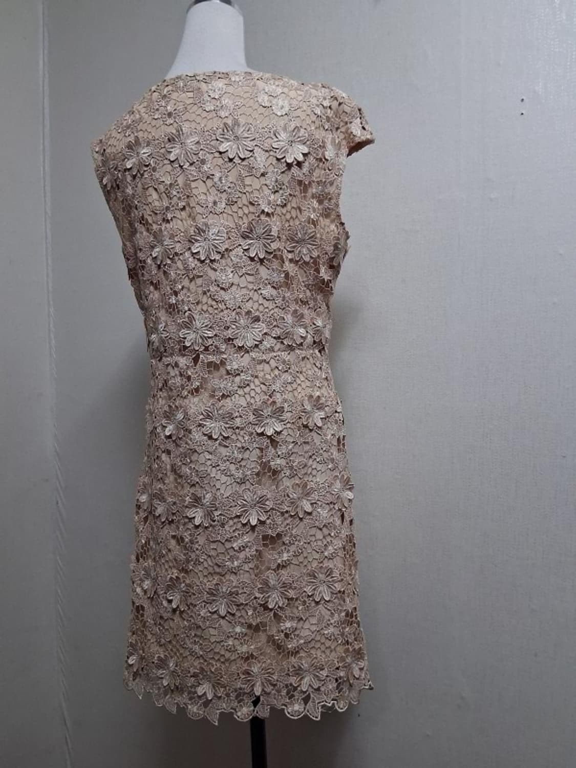 BRAZITY 입체 플라워 실크 모티브레이스 원피스 66 상품이미지2