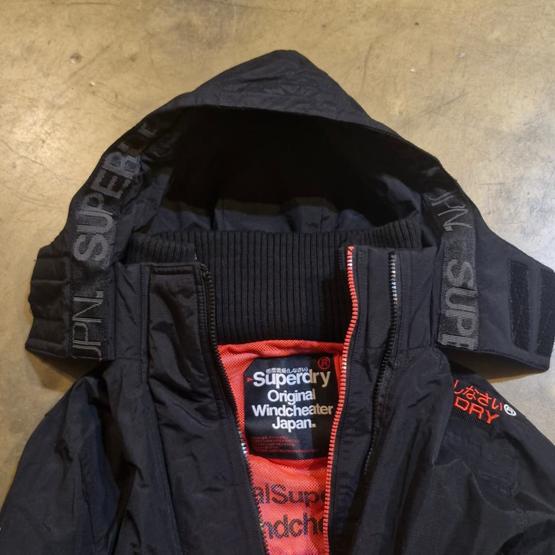 수퍼드라이 윈드치터 바람막이 자켓 S 상품이미지4